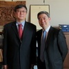 Vice-President Chun-i Chen Visited Dongfang Shao, Director of the Asian Division of the Library of Congress