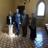 President Yun-han Chu Met with Rector Tomáš Zima and Dean Mirjam Fried at Charles University