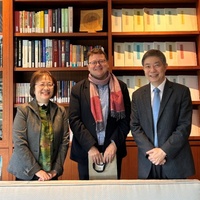 Director Philippe Peycam from the International Institute for Asian Studies (IIAS) at Leiden University visited the Foundation