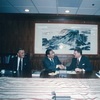 李亦園執行長與亞洲基金會執行長William P. Fuller簽署協定
