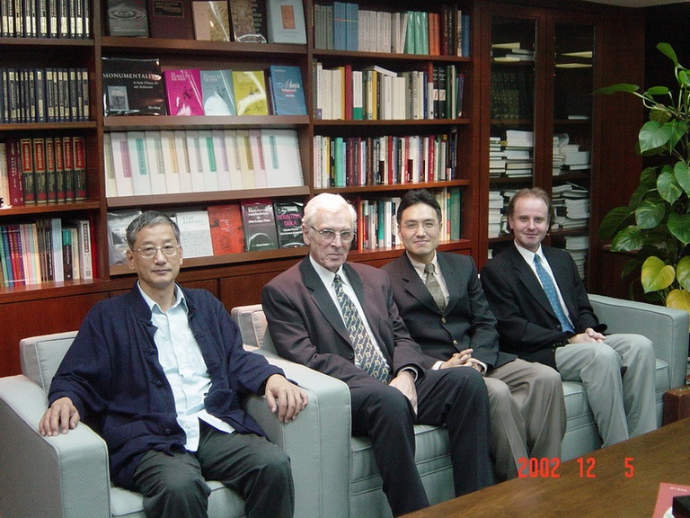 20021205捷克查理斯大學校長Ivan Wilhelm博士來訪